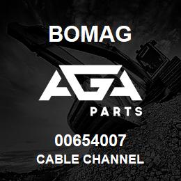 00654007 Bomag Cable channel | AGA Parts