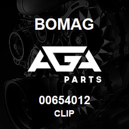 00654012 Bomag Clip | AGA Parts