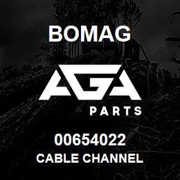 00654022 Bomag Cable channel | AGA Parts