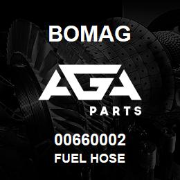 00660002 Bomag Fuel hose | AGA Parts