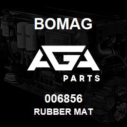 006856 Bomag Rubber mat | AGA Parts