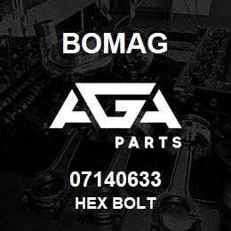 07140633 Bomag HEX BOLT | AGA Parts
