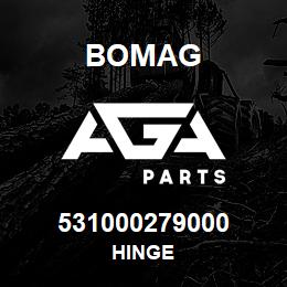531000279000 Bomag HINGE | AGA Parts