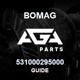 531000295000 Bomag GUIDE | AGA Parts