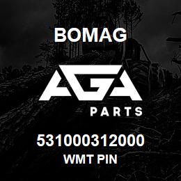 531000312000 Bomag WMT PIN | AGA Parts