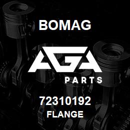 72310192 Bomag FLANGE | AGA Parts