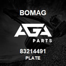 83214491 Bomag PLATE | AGA Parts
