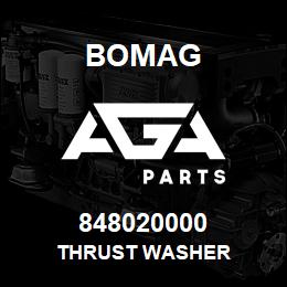848020000 Bomag THRUST WASHER | AGA Parts