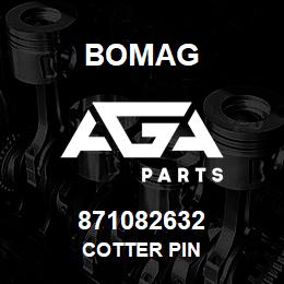 871082632 Bomag COTTER PIN | AGA Parts