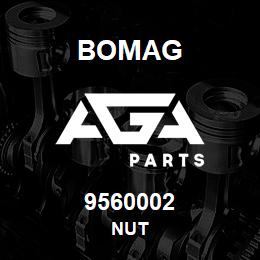 9560002 Bomag NUT | AGA Parts