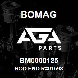 BM0000125 Bomag ROD END R#01698 | AGA Parts