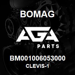 BM001006053000 Bomag CLEVIS-1 | AGA Parts