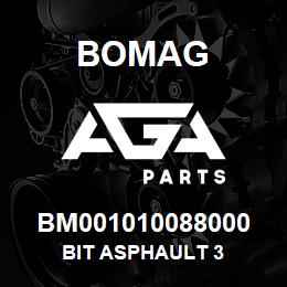 BM001010088000 Bomag BIT ASPHAULT 3 | AGA Parts