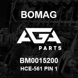BM0015200 Bomag HCE-561 PIN 1 | AGA Parts