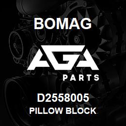 D2558005 Bomag Pillow block | AGA Parts