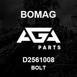 D2561008 Bomag Bolt | AGA Parts