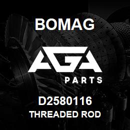 D2580116 Bomag Threaded rod | AGA Parts