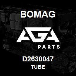 D2630047 Bomag Tube | AGA Parts