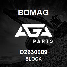 D2630089 Bomag Block | AGA Parts
