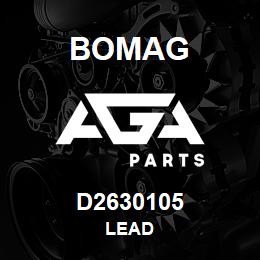 D2630105 Bomag Lead | AGA Parts
