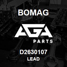 D2630107 Bomag Lead | AGA Parts