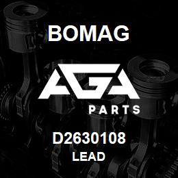 D2630108 Bomag Lead | AGA Parts