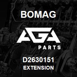 D2630151 Bomag Extension | AGA Parts