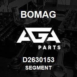 D2630153 Bomag Segment | AGA Parts