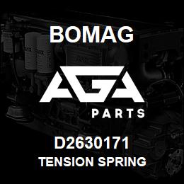 D2630171 Bomag Tension spring | AGA Parts