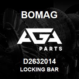 D2632014 Bomag Locking bar | AGA Parts