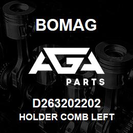 D263202202 Bomag Holder comb left | AGA Parts