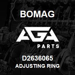 D2636065 Bomag Adjusting ring | AGA Parts