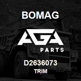 D2636073 Bomag Trim | AGA Parts