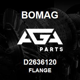 D2636120 Bomag Flange | AGA Parts