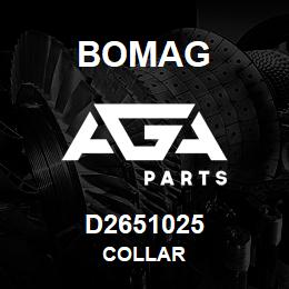 D2651025 Bomag Collar | AGA Parts