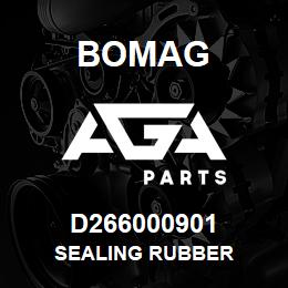 D266000901 Bomag Sealing rubber | AGA Parts