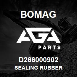 D266000902 Bomag Sealing rubber | AGA Parts