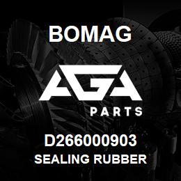 D266000903 Bomag Sealing rubber | AGA Parts
