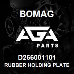 D266001101 Bomag Rubber holding plate | AGA Parts