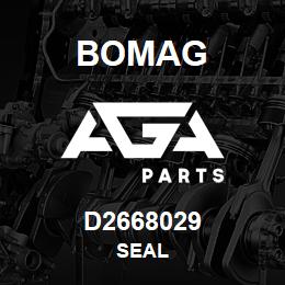 D2668029 Bomag Seal | AGA Parts