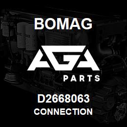 D2668063 Bomag Connection | AGA Parts