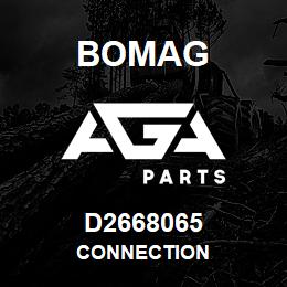D2668065 Bomag Connection | AGA Parts