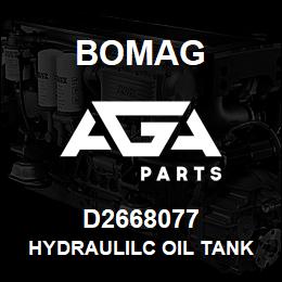 D2668077 Bomag Hydraulilc oil tank cover | AGA Parts