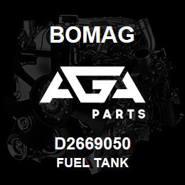 D2669050 Bomag Fuel tank | AGA Parts