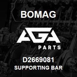 D2669081 Bomag Supporting bar | AGA Parts
