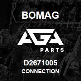 D2671005 Bomag Connection | AGA Parts