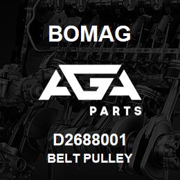 D2688001 Bomag Belt pulley | AGA Parts