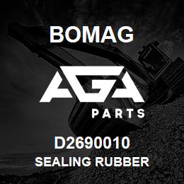 D2690010 Bomag Sealing rubber | AGA Parts