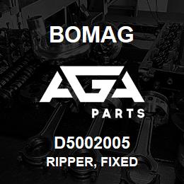 D5002005 Bomag Ripper, fixed | AGA Parts