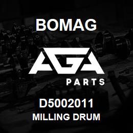 D5002011 Bomag Milling drum | AGA Parts